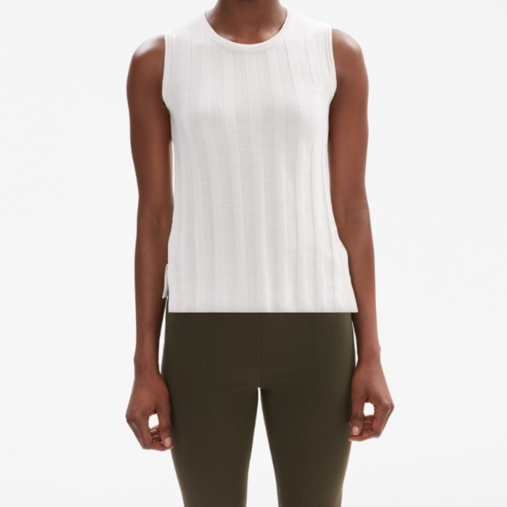 MM LAFLEUR Louisa Knit Herringbone Top S
